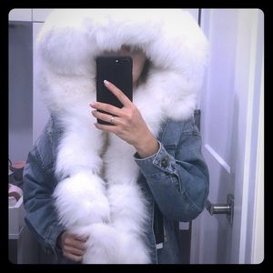 Real fix fur jacket